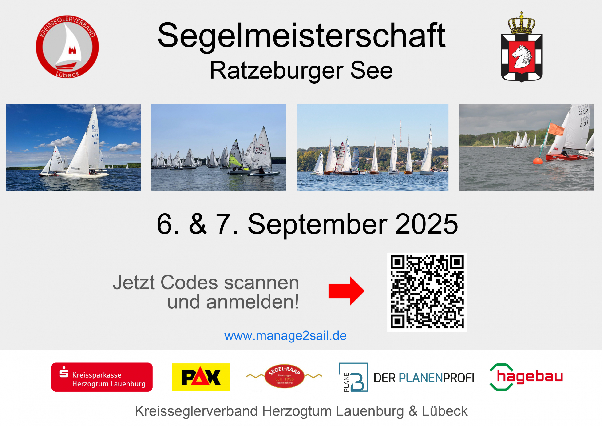 Plakat – Segelmeisterschaft